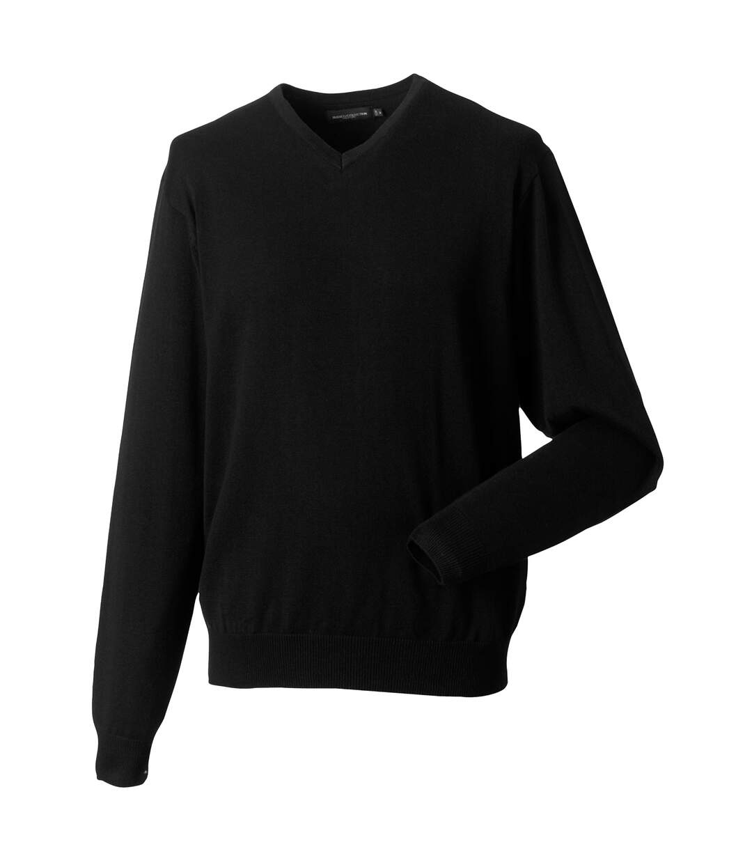 Russell Collection - Pullover à col en V - Homme (Noir) - UTBC1012