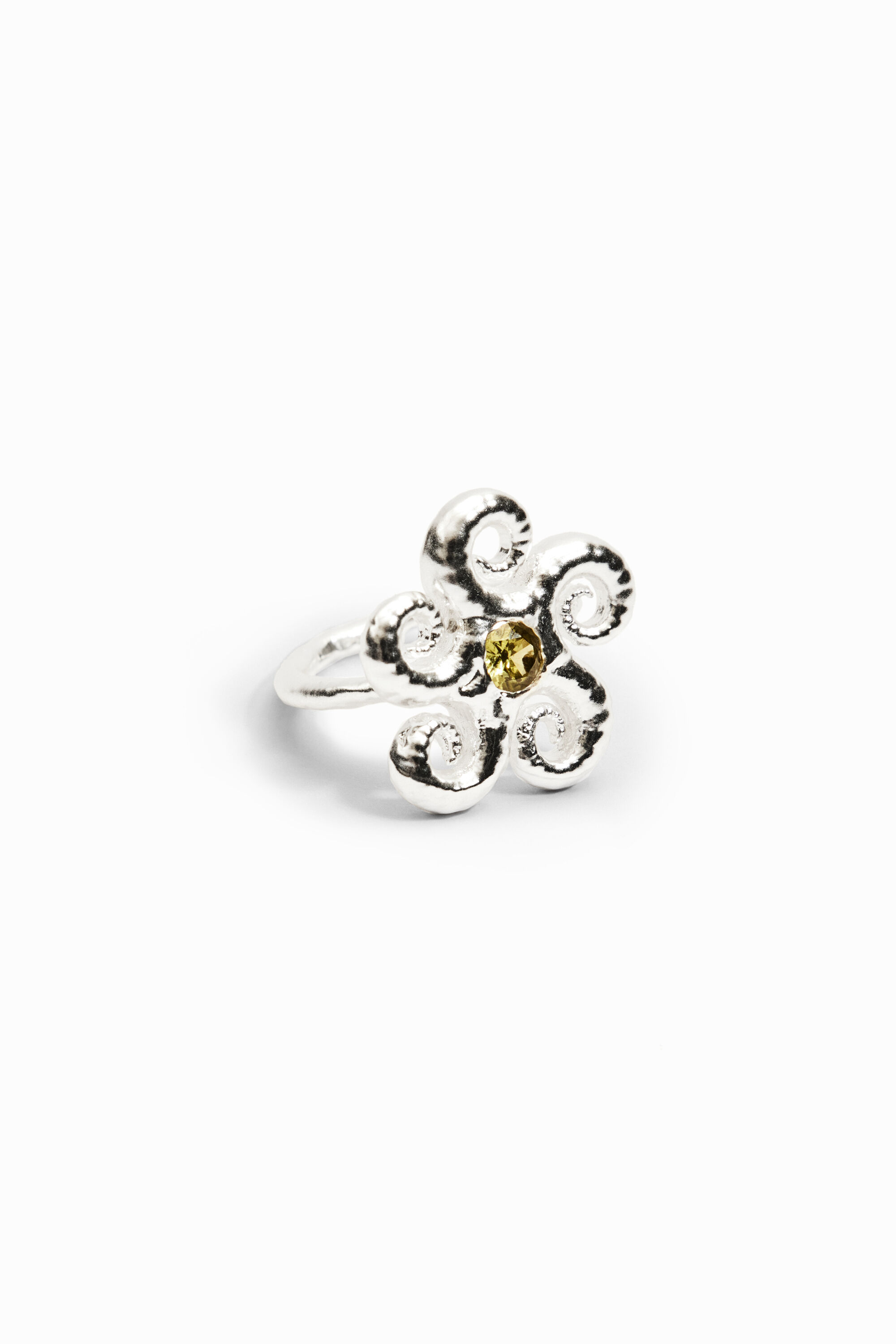 Bague étoile plaquée argent Zalio