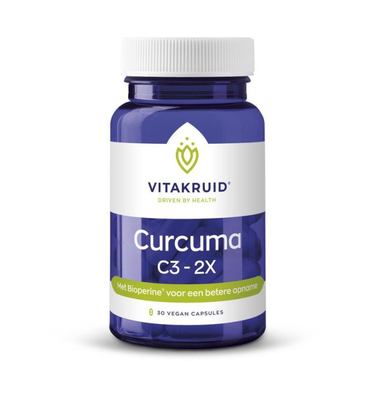 Vitakruid Curcuma C3-2X 30 Vegicapsules