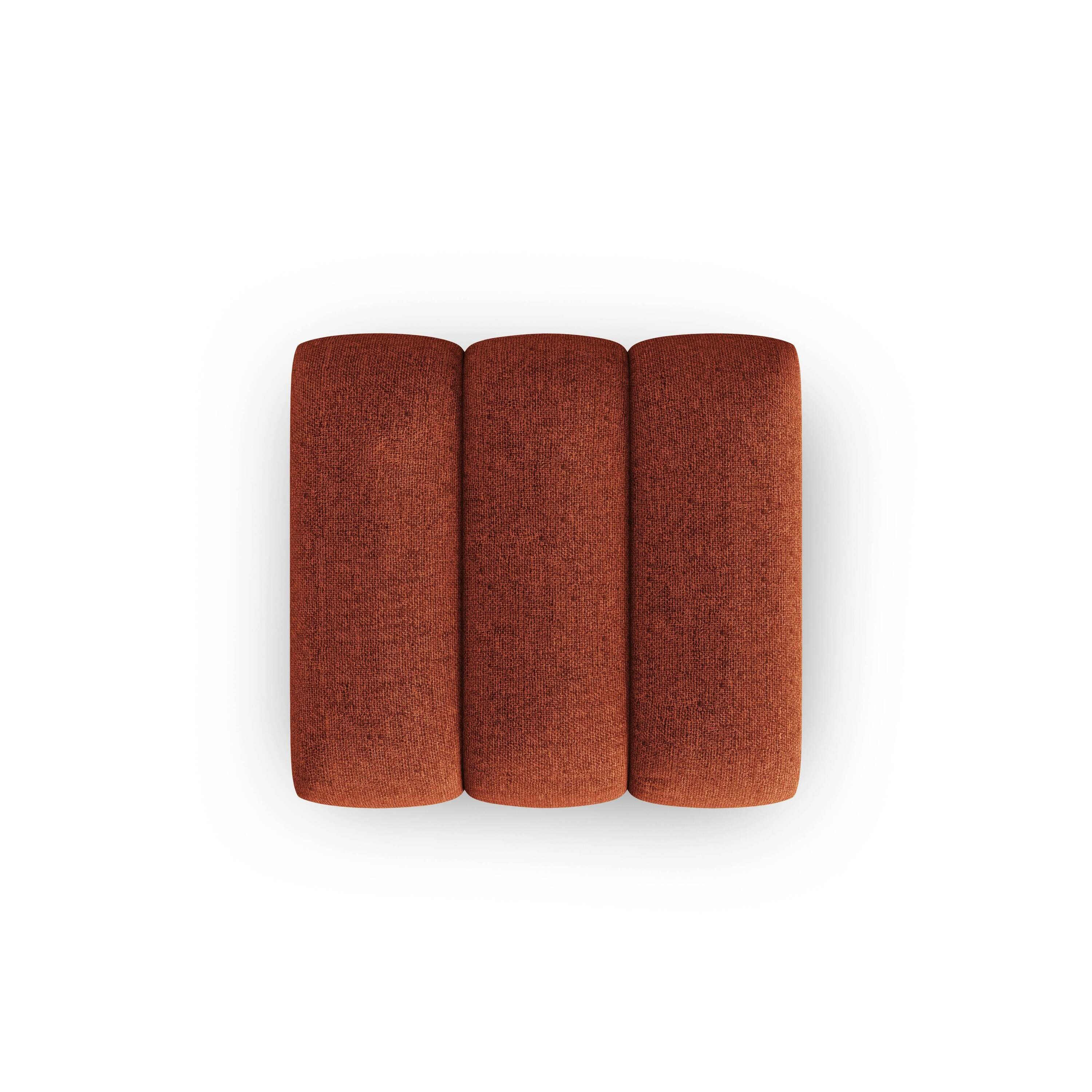 Micadoni Lupine Hocker - Chenille - Koraal