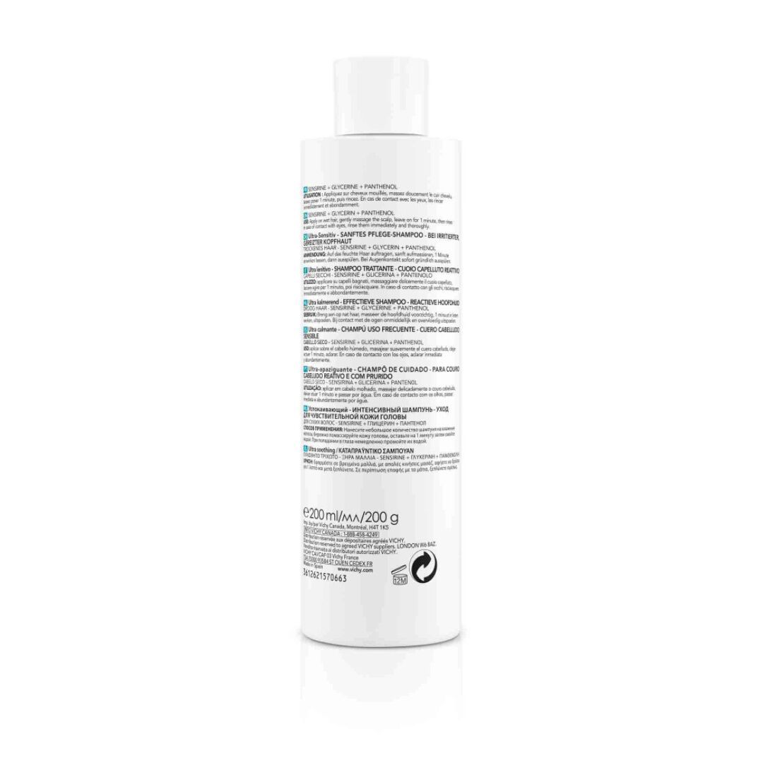DERCOS  Champô Ultra-Apaziguante Cabelo Seco - 200ml