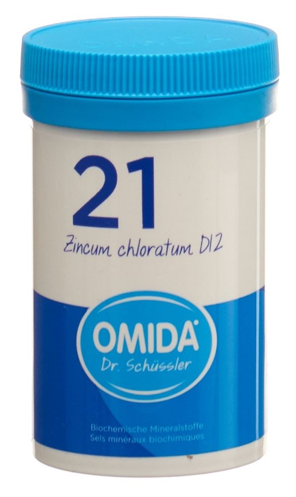 Omida Nr21 Zincum chloratum Tabl 12 D Ds 100 g