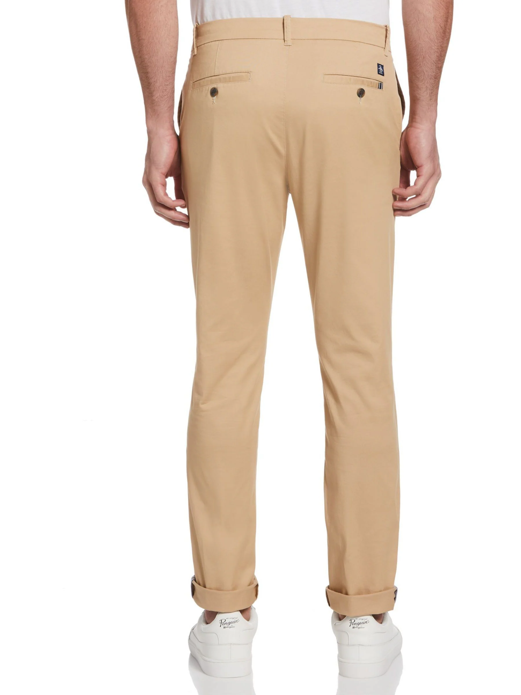Lichtbruin - Original Penguin - Slim-fit broek