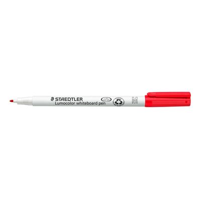 STAEDTLER LUMOCOLOR 301 - Marqueur feutre effaçable - pointe ogive - rouge