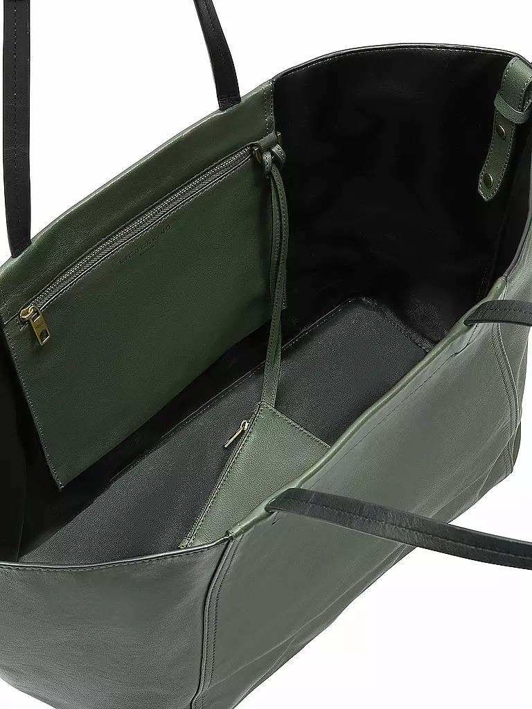 LIEBESKIND BERLIN Ledertasche - Shopper CHUDY Large dunkelgrün