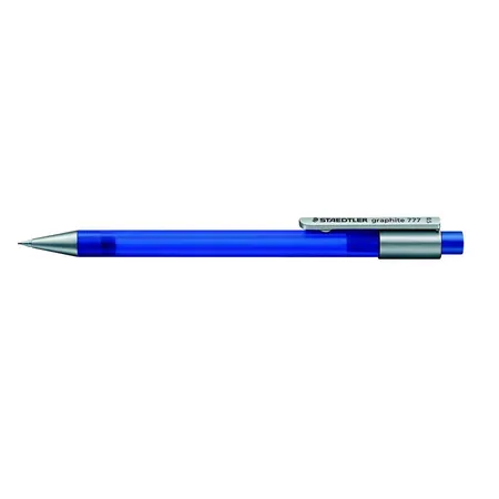 STAEDTLER® 777 05-33 graphite Druckbleistift, 0,5 mm, frosted blue transparent
