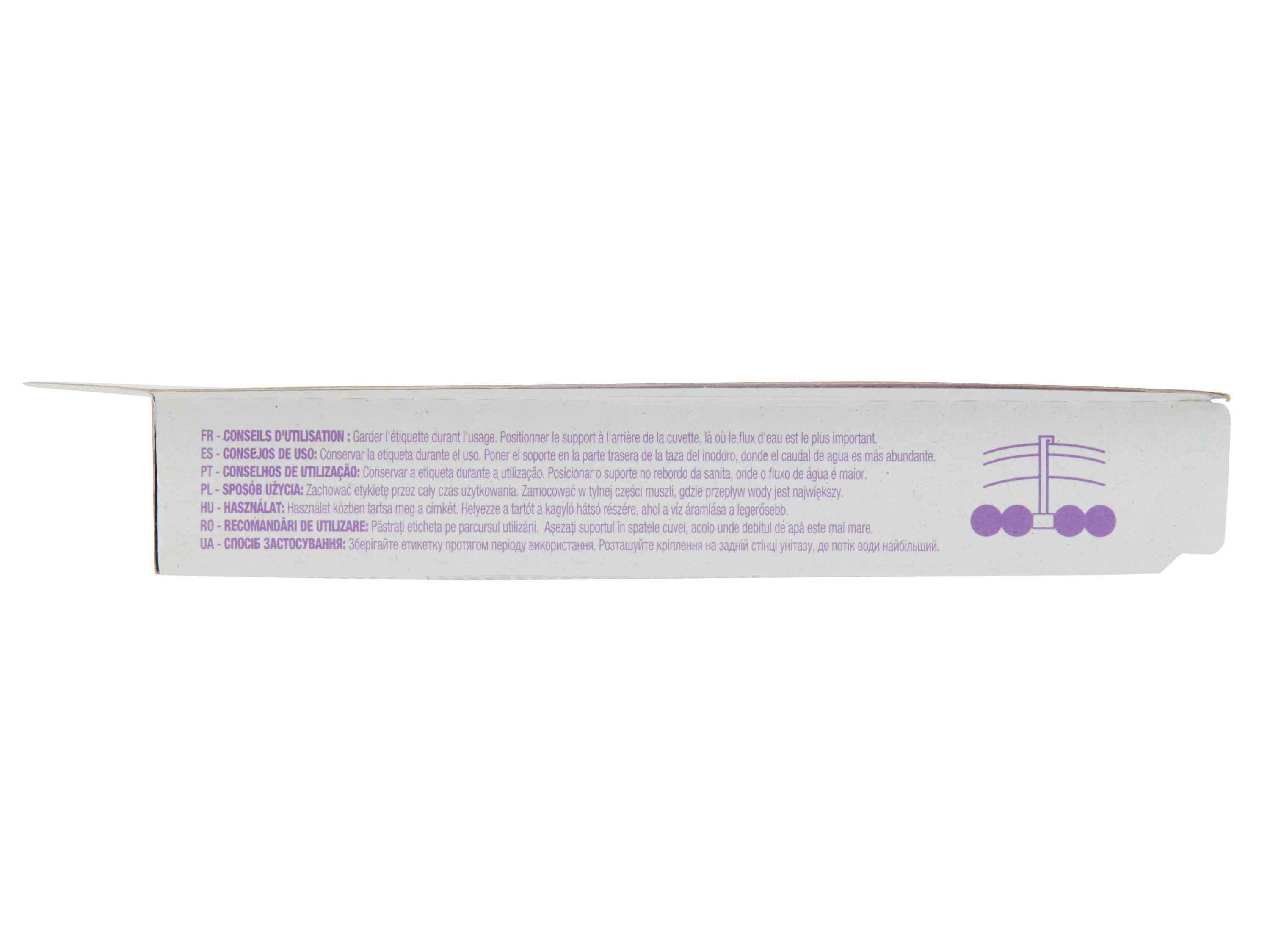 BLOCO WC POWER AUCHAN FLORES MISTERIOSAS VIOLETA 2UN