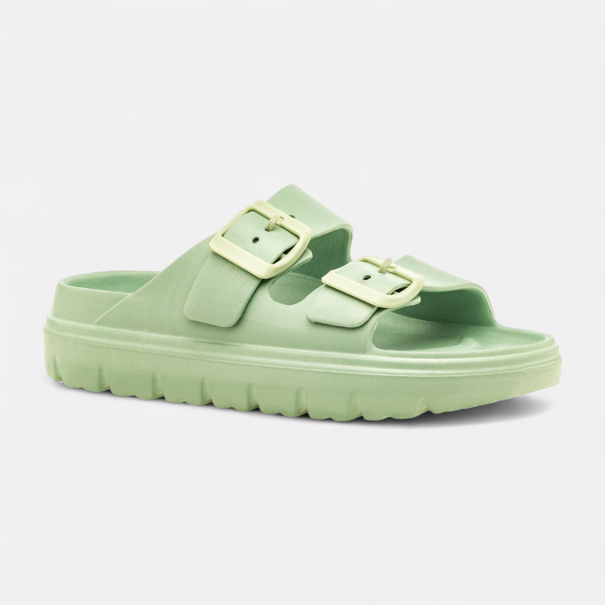 Claquettes de plage Fille vert clair