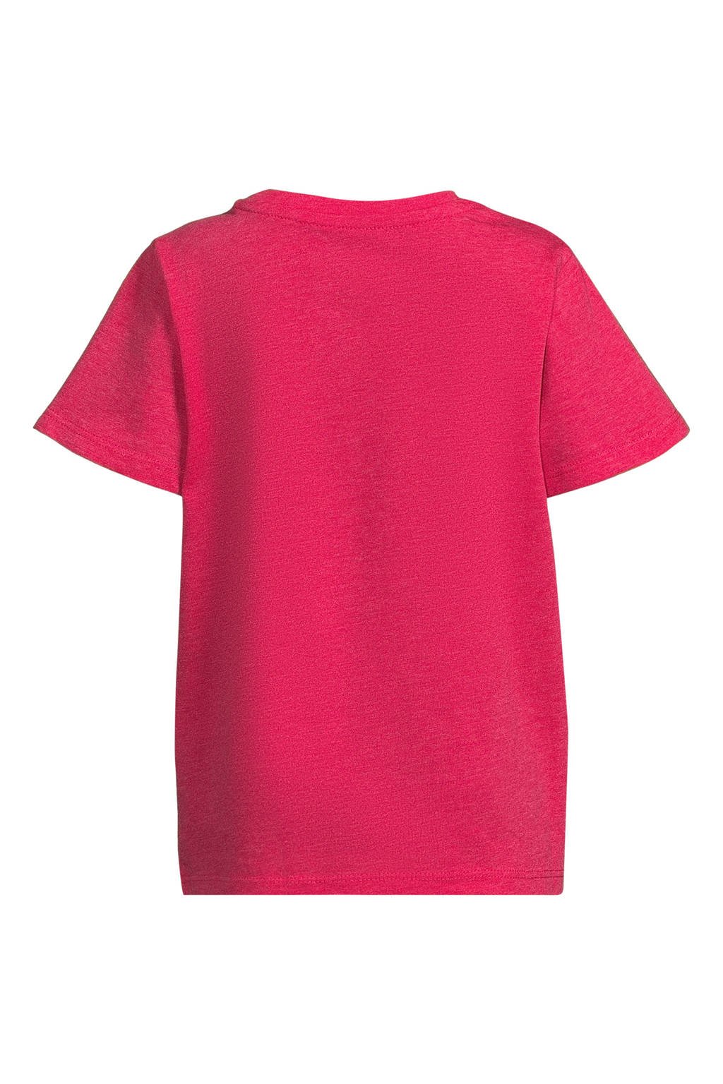 anytime T-shirt roze melange