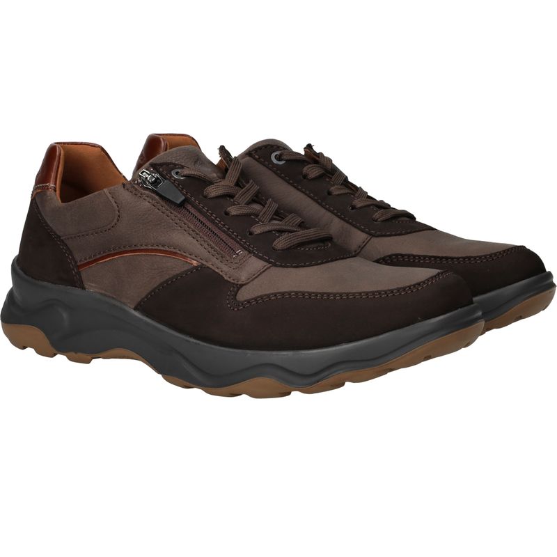 Waldlaufer Max Sneakers Bruin Heren