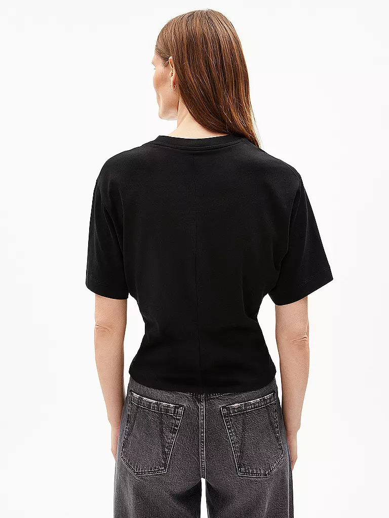 ARMEDANGELS T-Shirt HERSILIAA  schwarz