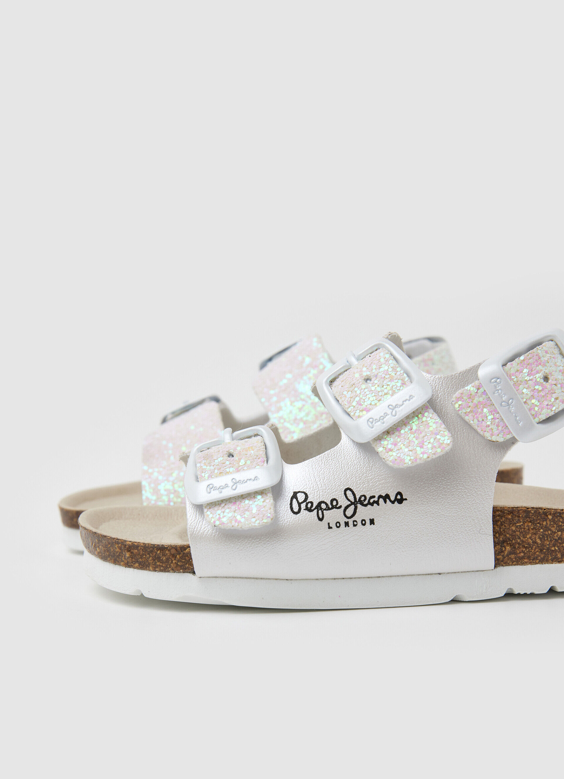 Sandálias anatômicas Oban para casais - branco-creme