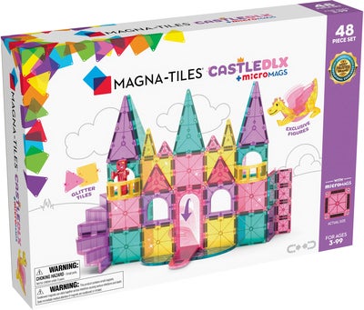 MAGNA-TILES Castle Deluxe Byggesett 48 Deler