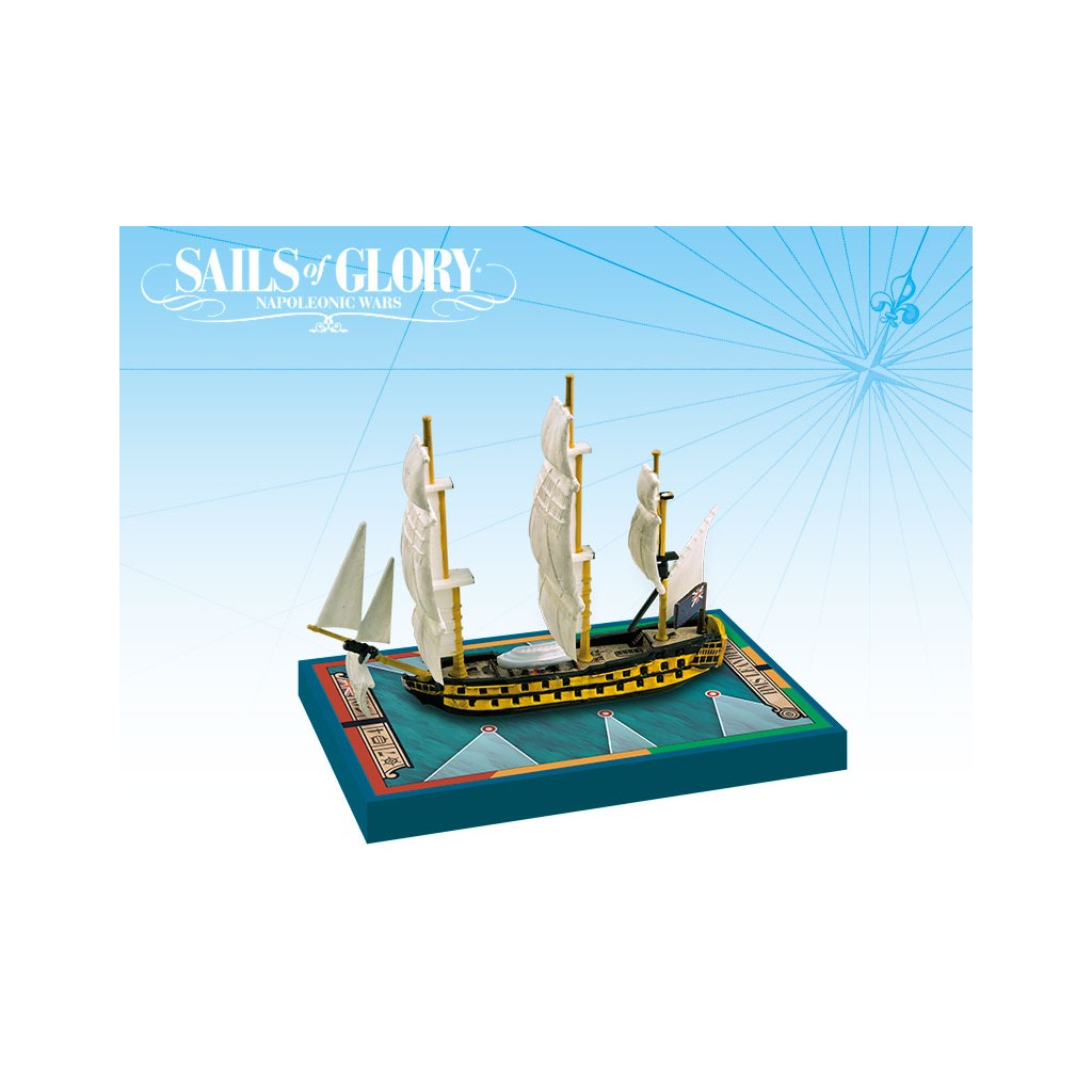 Sails of Glory - HMS Leander 1780 - HMS Adamant 1780
