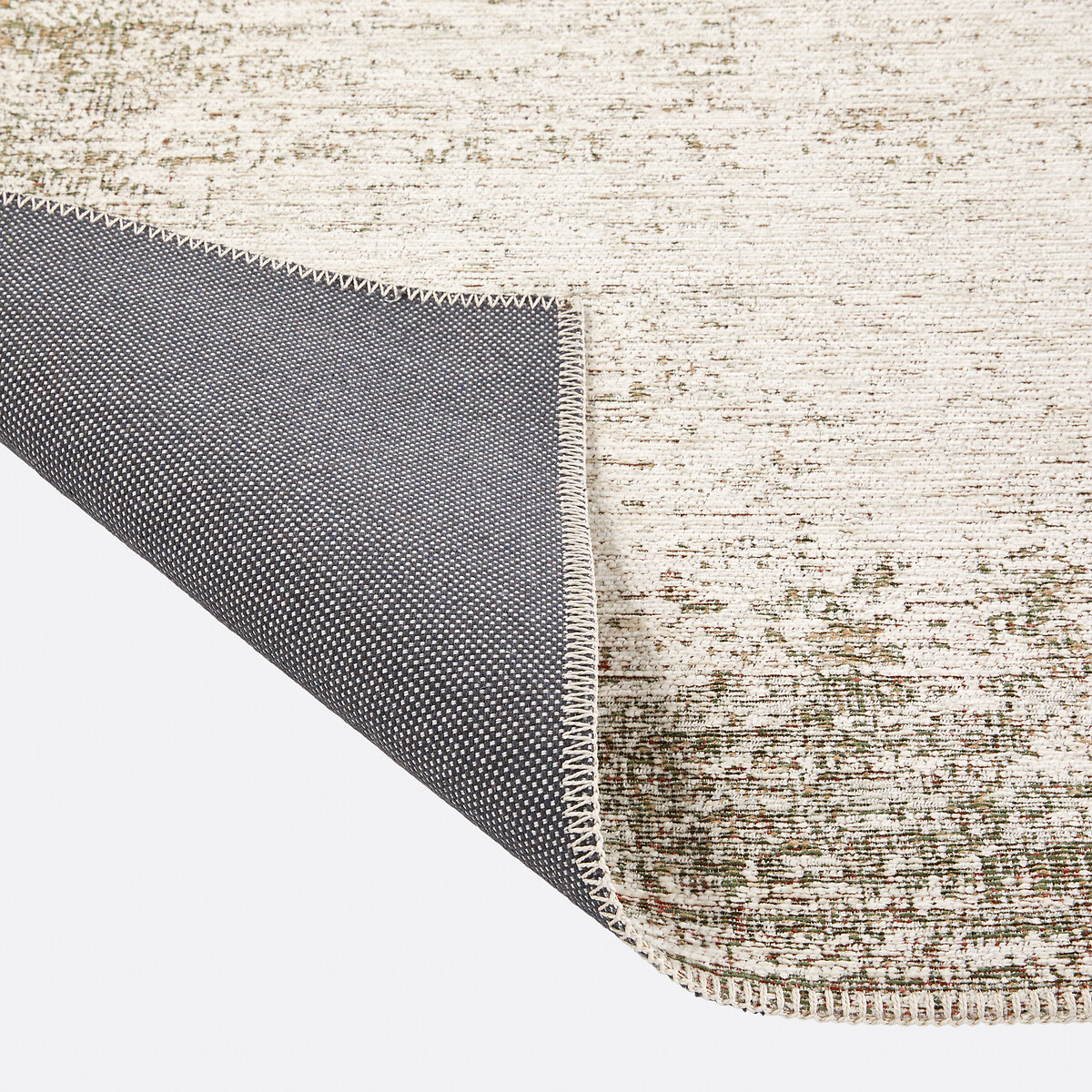 LA REDOUTE INTERIEURS<br>Tapete de trama plana com efeito desgastado, Inoka