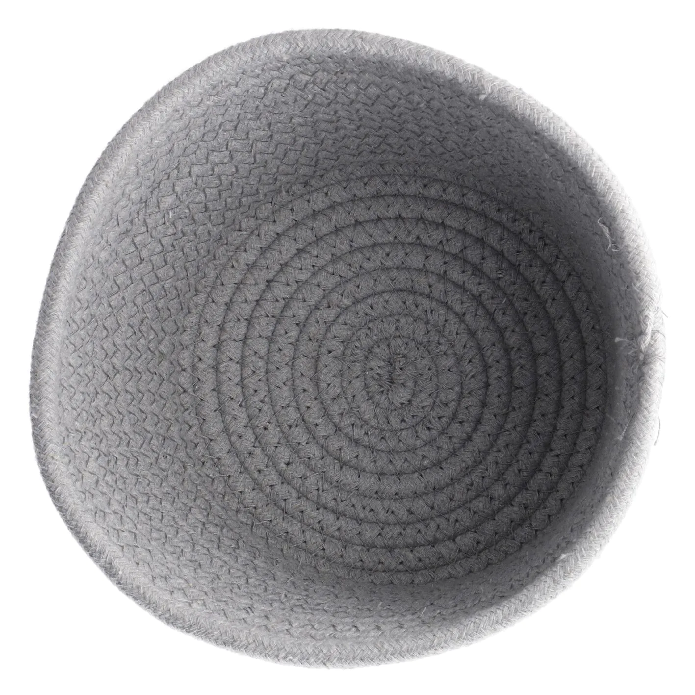 Textilkorb, grau, 20 x 14 cm
