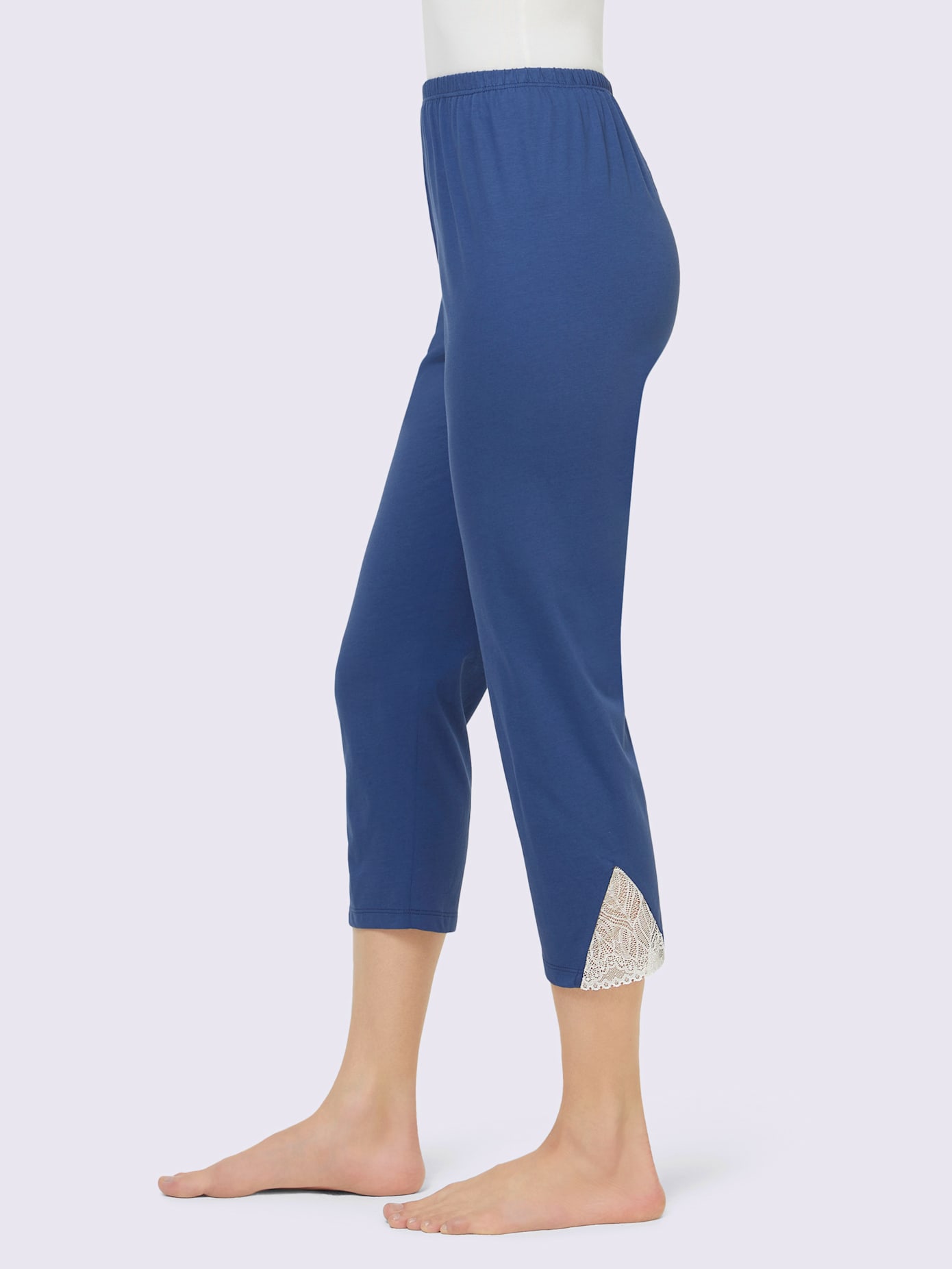 Pyjama-pantalon jersey fin