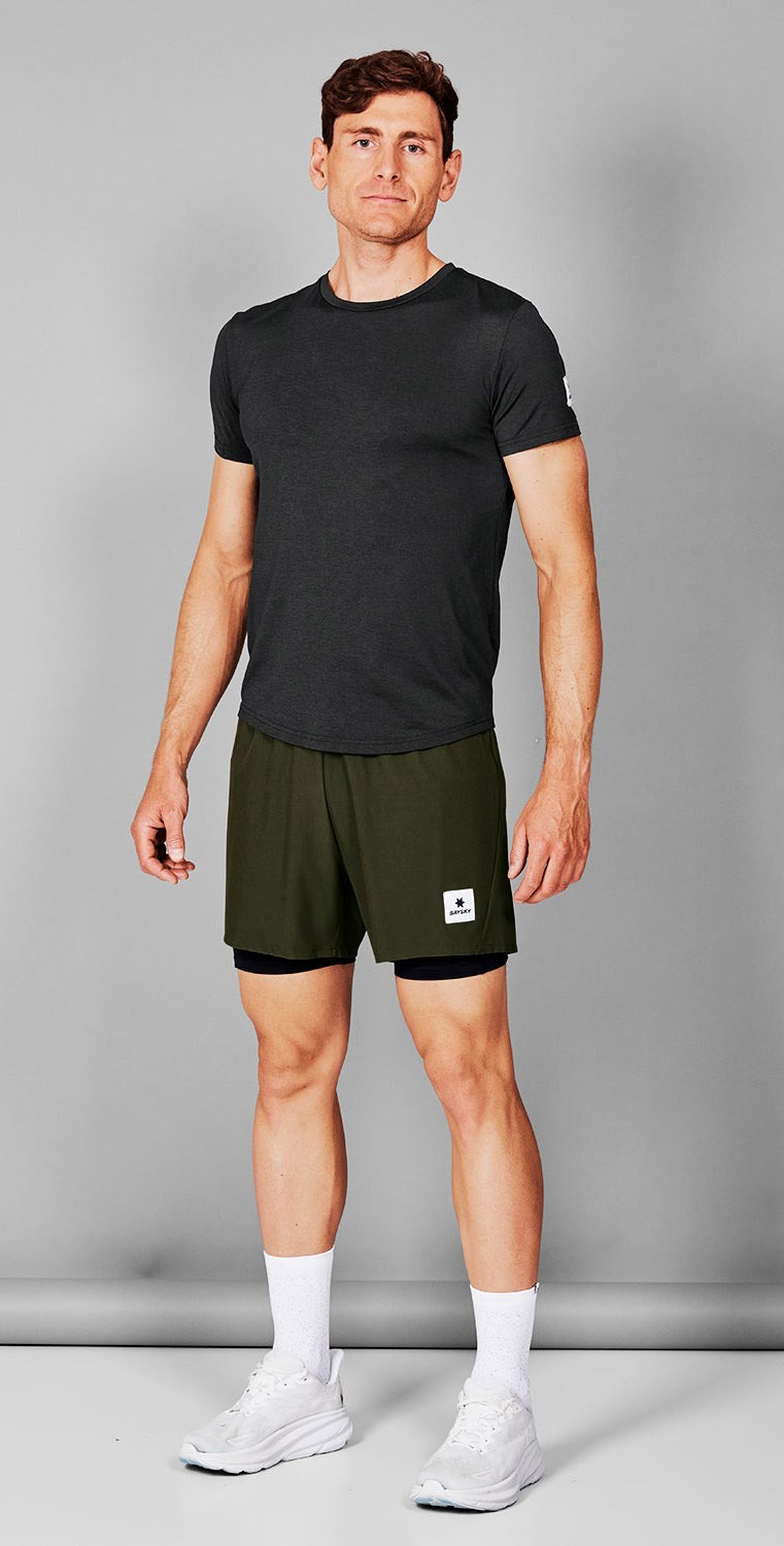 Clean Pace T-shirt Herre 9001/Black