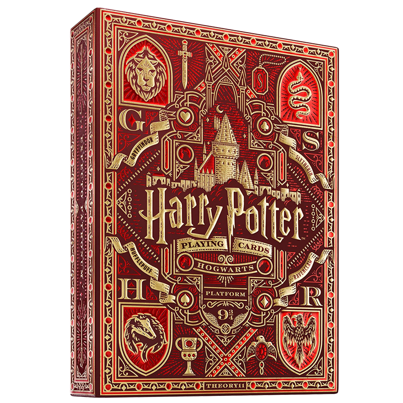 Cartes Bicycle - Harry Potter - Gryffondor