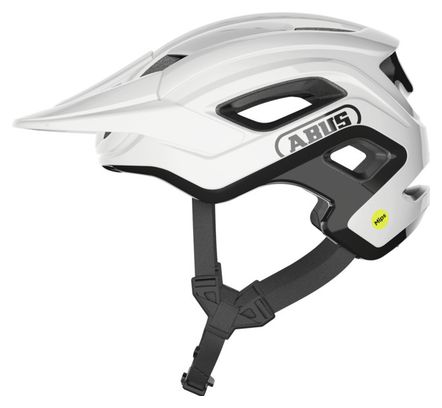 Casque Abus Cliffhanger Mips Shiny White / Blanc