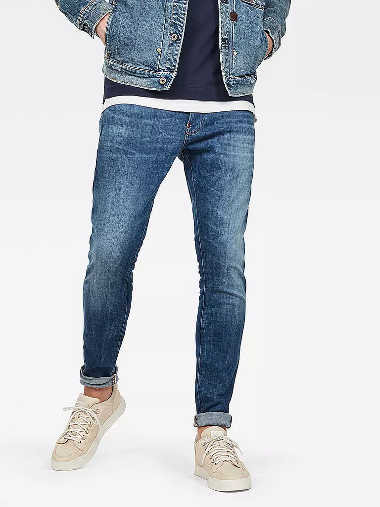 G-STAR RAW Jeans Skinny Fit REVEND blau