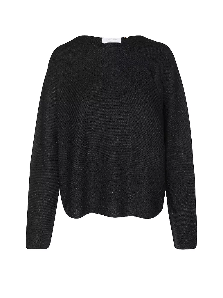 RICH & ROYAL Pullover schwarz