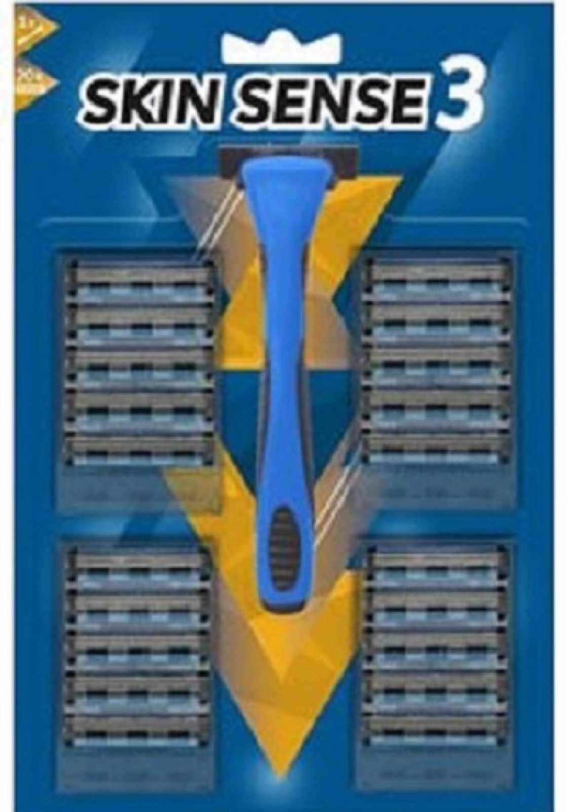 Aparelho de barbear Skin Sense + 20 cabeças de substituição (1 unidade)