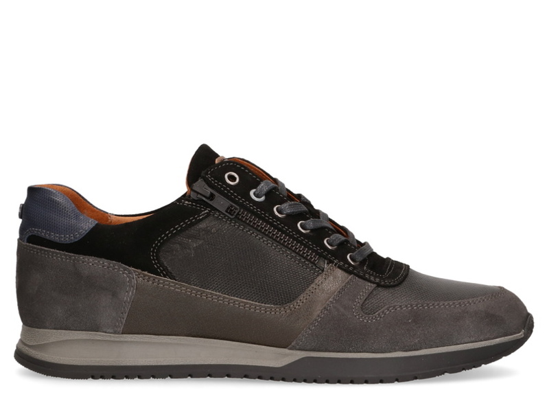 Australian Footwear Browning Leather Zwart grijs