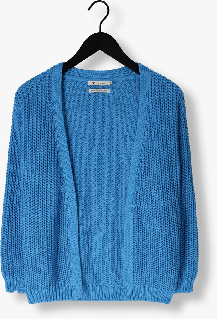 NUKUS donkerblauwe nukus vest gladys cardigan fancy