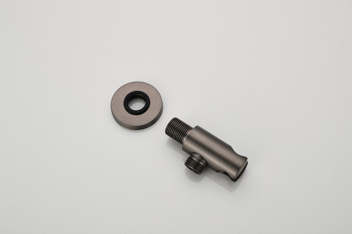 Saniclear Iron wand aansluitbocht verouderd ijzer - gunmetal
