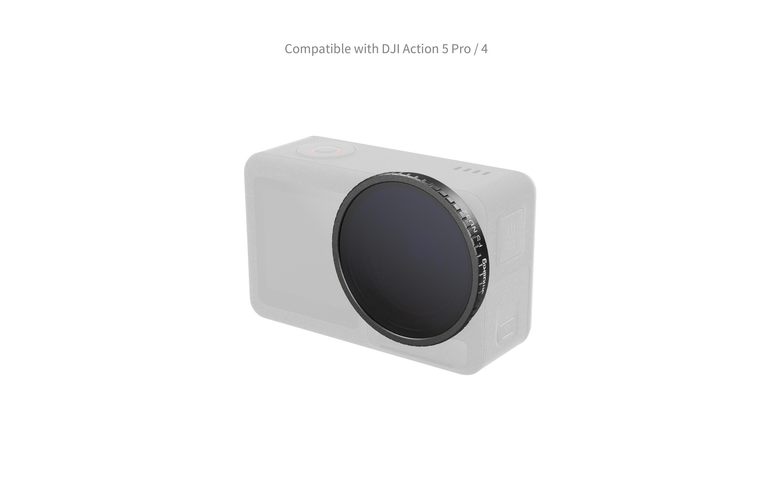 ND-Filter-Kit für DJI Osmo Action 5 Pro / 4Speziell für DJI Osmo Action 5 Pro und Action 4 entwickelt