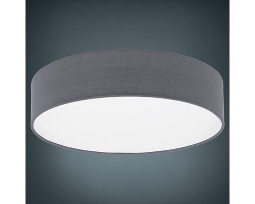 Plafondlamp, 1-lichts, Ø 38 cm, Revilla grijs/wit