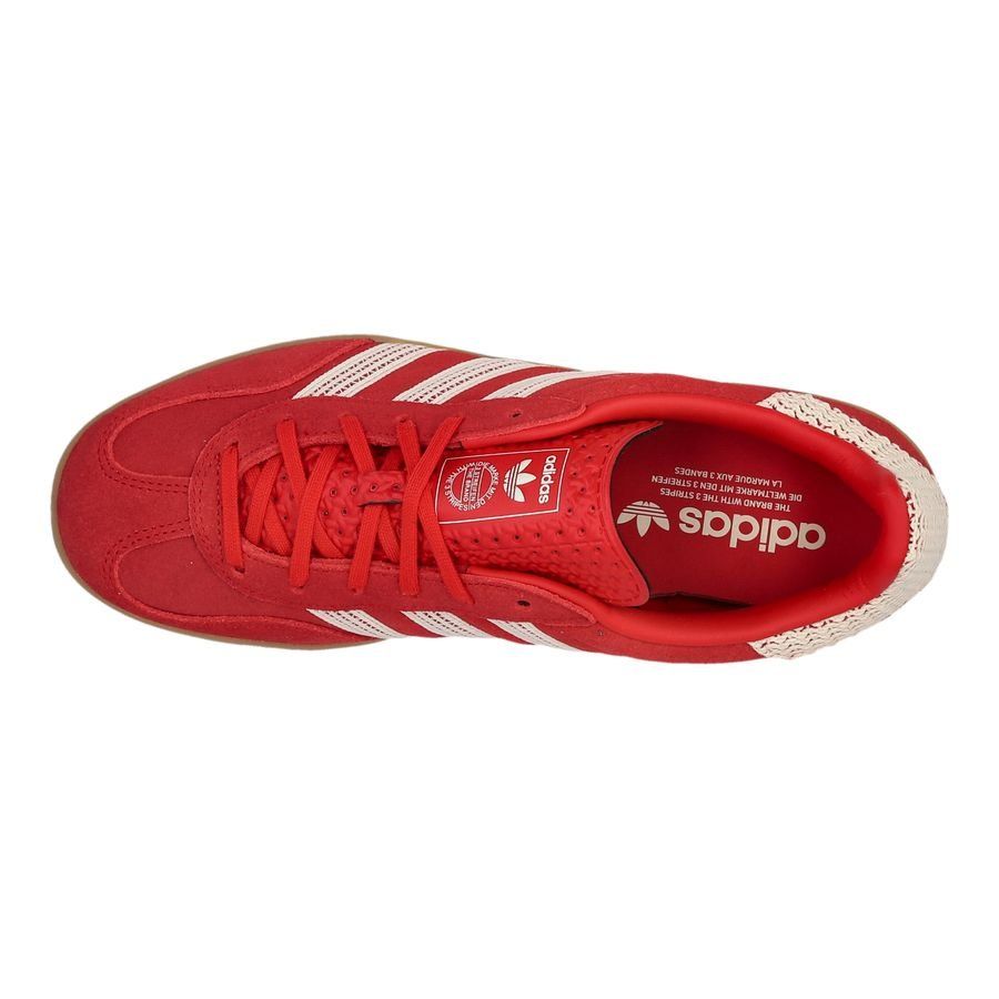 adidas Originals Chaussures Gazelle - Rouge/Blanc Femme