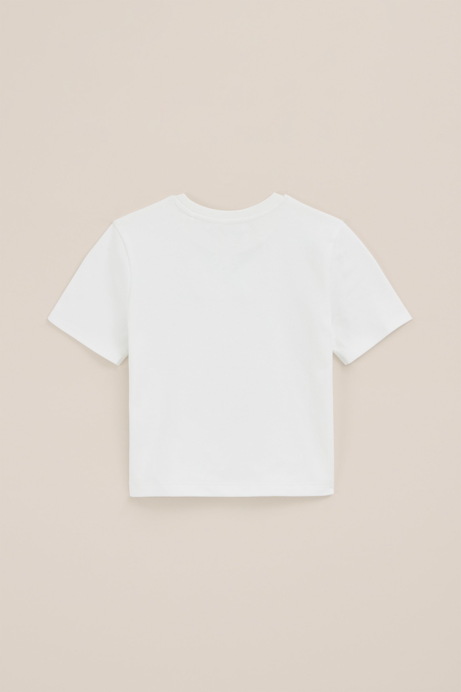 Meisjes T-shirt met embroidery WE Fashion Wit