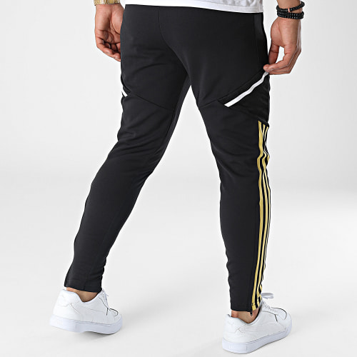 Pantalon Jogging A Bandes Juventus HG1355 Noir