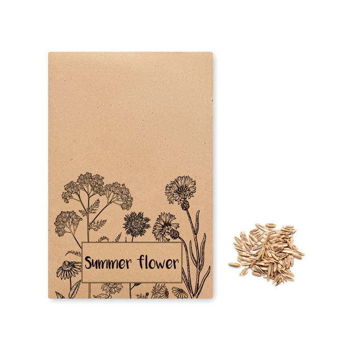 GiftRetail MO6502 - SEEDLOPE Enveloppe graines fleurs sauvag