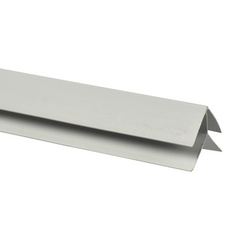 Buitenhoekprofiel kunststof wit 35x35 mm 270 cm