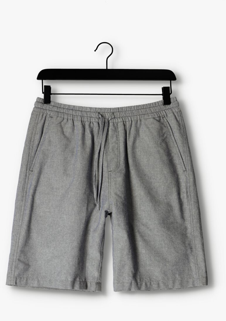 ANERKJENDT blauwe anerkjendt korte broek akjames linen elast