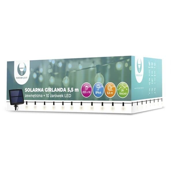 Forever LED Lyskæde med solceller