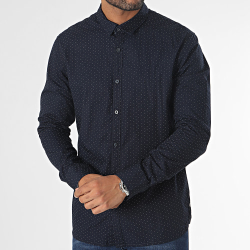 Chemise Manches Longues Carton 10711547D Bleu Marine