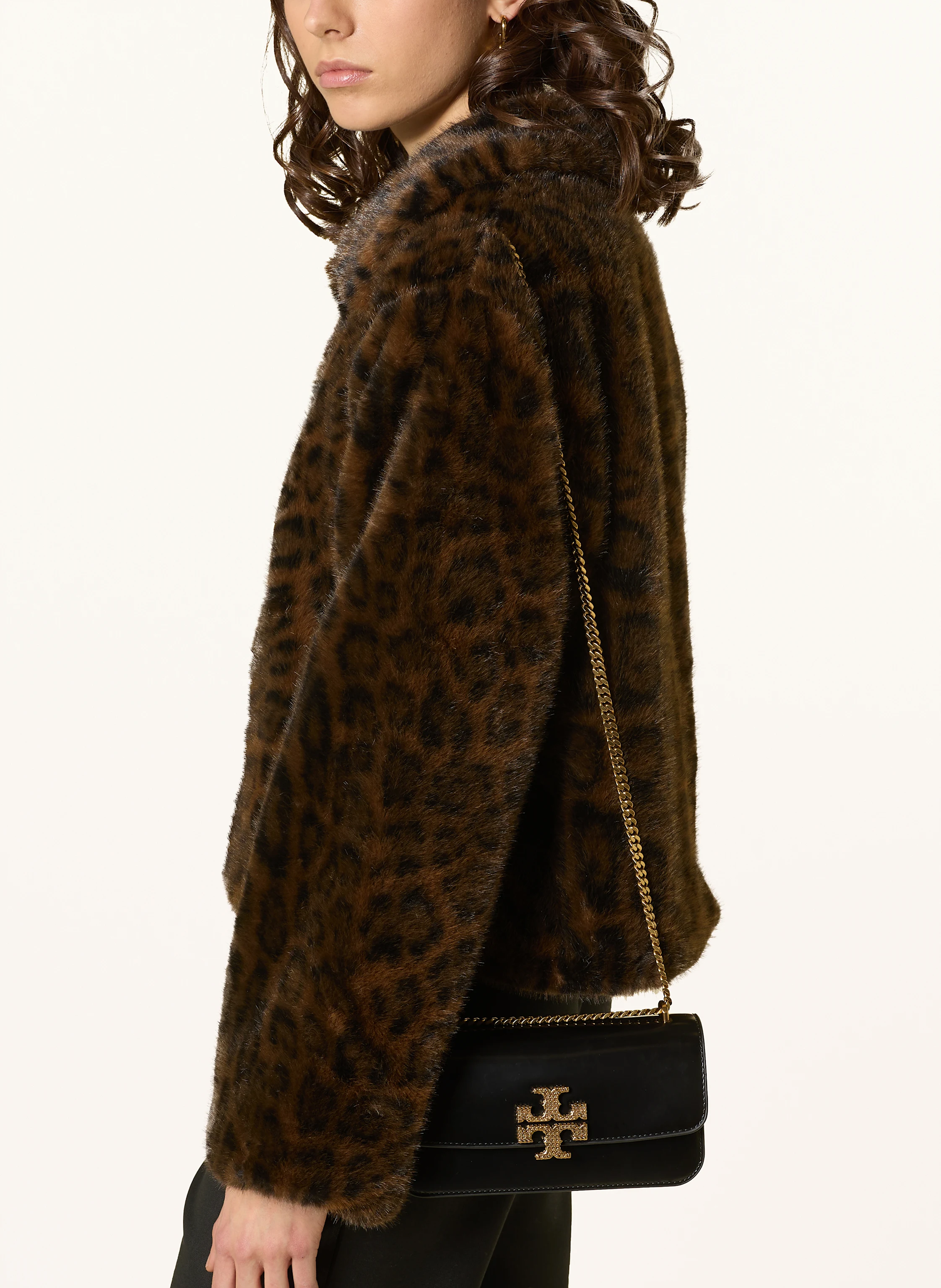 TORY BURCH Umhängetasche ELEANOR mit Schmucksteinen