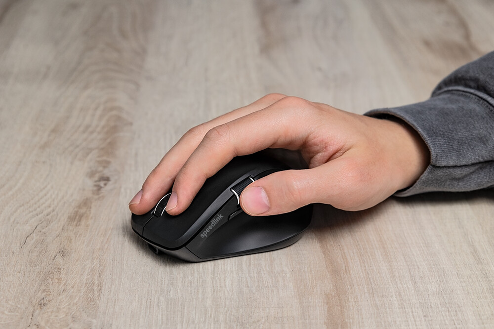 Speedlink - Libera Rechargeable & Wireless Mouse With Blueetooth - Black