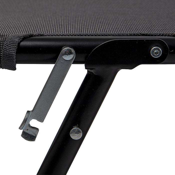 Bo-Camp Camping bed XL Feldbett 209 x 71 x 45 cm schwarz