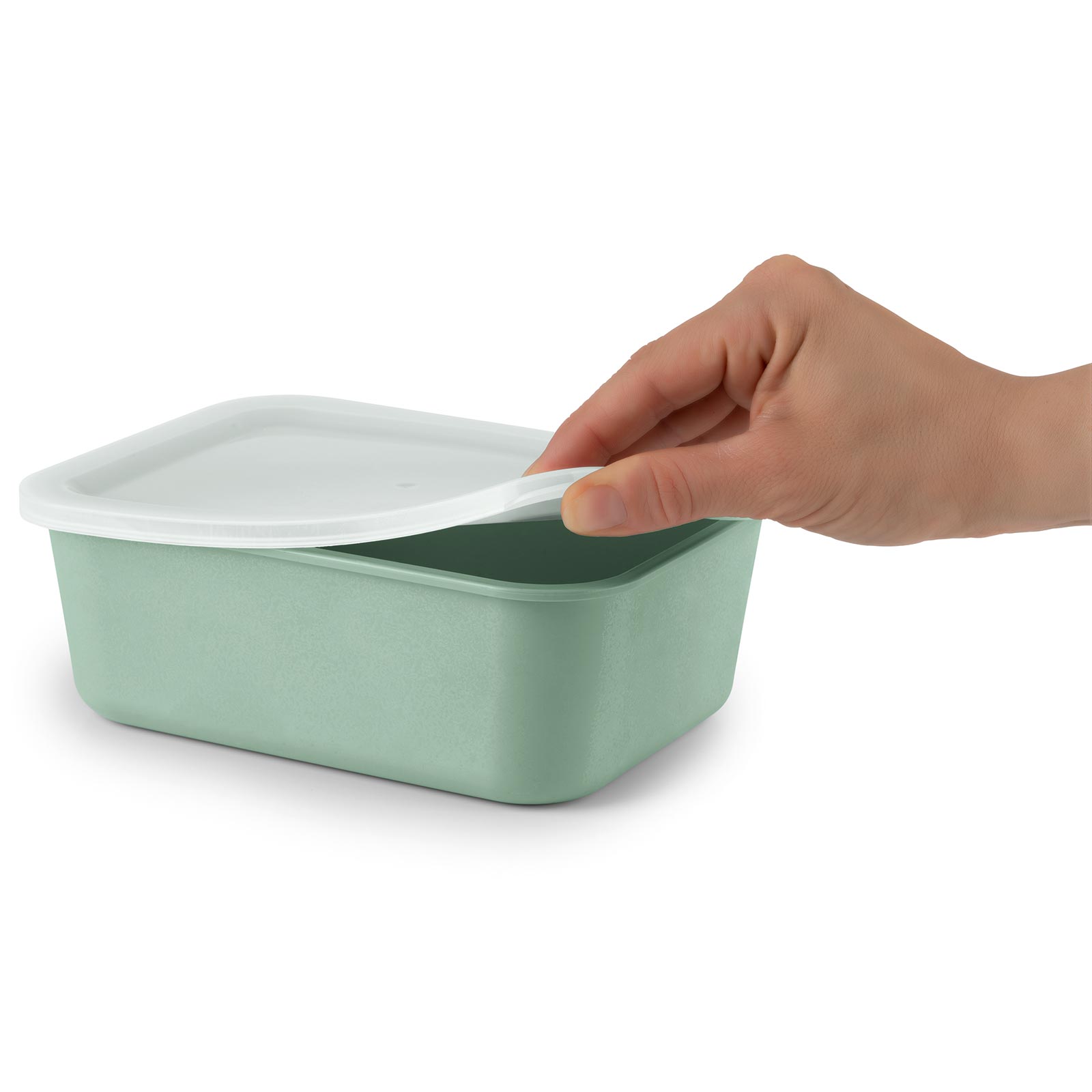 GOURMETMAXX 6-teiliges Frischhaltedosen-Set - recyceltes Material