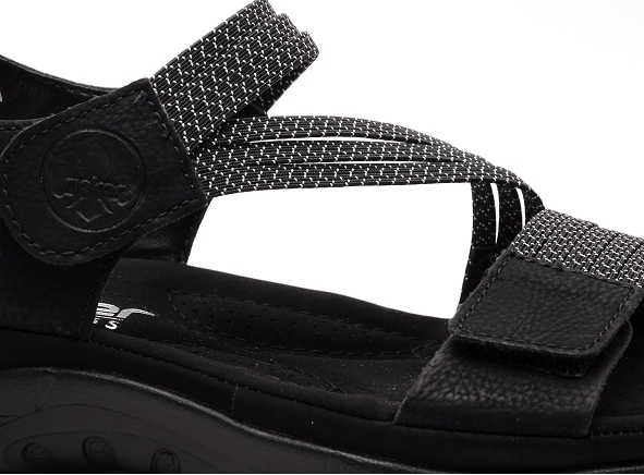 Rieker nu pieds plats femme 64870 noir