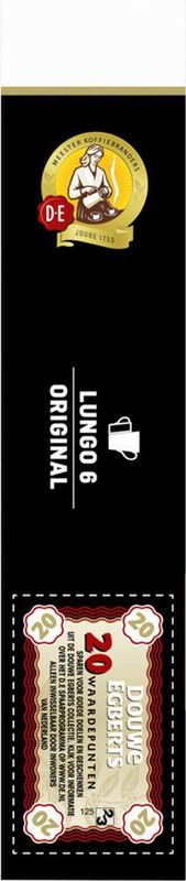 Douwe Egberts Koffie cups 20 stuks Lungo Voordeelpak
