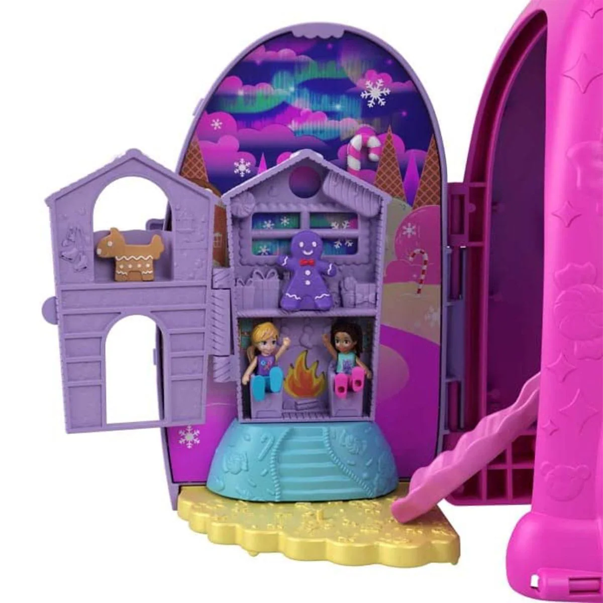 Mattel HJG28 - Polly Pocket - Bärchen-Kaugummiautomat Spielset