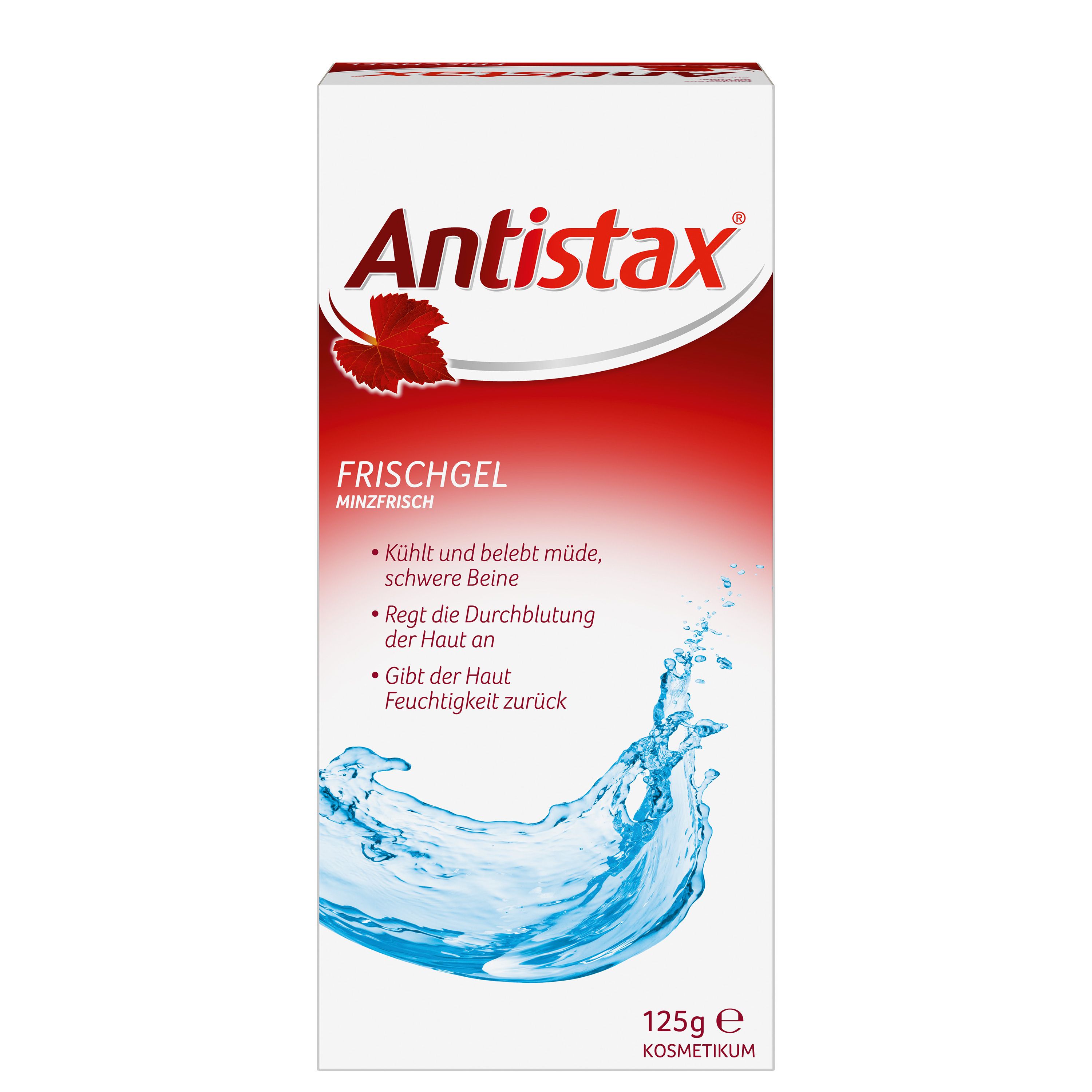 Antistax Frischgel, Kosmetikum, belebt müde & schwere Beinen