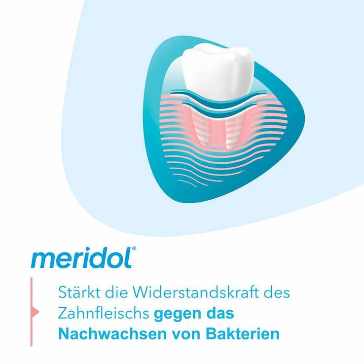 Meridol Zahnpasta mit Faltschachtel, 75 ml