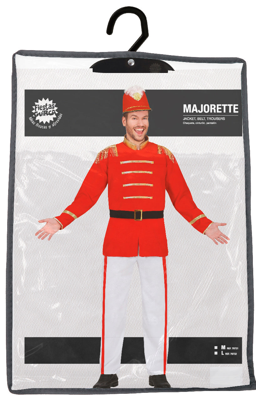 Majorette Kostuum Heren